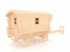 Beautiful Burton Gypsy Wagon 3D Model picture