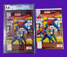 Spider-Man #33 CGC 9.8 Off-Register Print Error + Raw Copy (1993)  picture