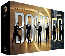 Bond 50: Celebrating Five Decades of Bond 007 Complete Series DVD Box Set Sealed picture