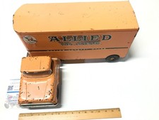 1960's Vintage Allied Van Line Pressed Steel Tonka Toy Semi Truck & Trailer picture