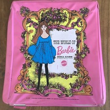 Vintage 1960's Barbie Case Doll and Clothes Black and White Labels on 2 Pieces picture