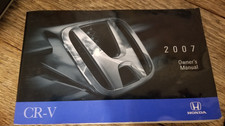 2007  HONDA  CRV  OWNERS MANUAL picture