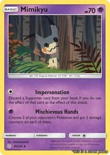Mimikyu (96) 96/236 SM12 Pokemon NM picture