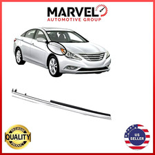 Fender Chrome Garnish Molding Trim RIGHT Passenger Side for Hyundai Sonata 11-14 picture