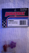 DuraTrax DTXM5031 Aluminum L-Shape Servo Arm Red, Age 17 Years & Up picture