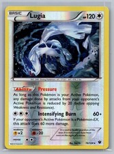 Lugia 78/124 Rare Fates Collide Pokemon Reverse Holo Near Mint picture