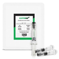 Kopperko 1ml Borosilicate Glass Syringes - Luer Lock, Glue Syringe, 100 Pack picture