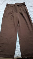 Ambercrombie & Fitch Brown Straight Leg Pants Size 29/8 picture
