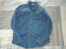 Wrangler Men's Barstow Western Shirt Long Sleeve, 2-Pocket, Snap-Up, Size Large picture