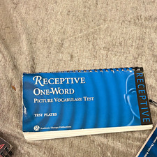 Receptive one word picture vocabulary test kit set academic therapy publicat picture