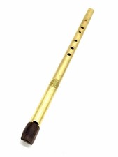 Signature Series Brass & Stabilized Maple Low D Irish Whistle  Nick Metcalf picture