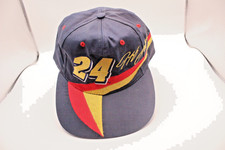 Vintage Jeff Gordon Hat Cap Snap Back Youth One Size Blue Red NASCAR Chase 24 picture