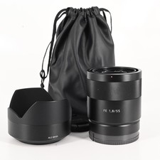 Sony Zeiss 55mm f1.8 Sonnar T* FE ZA Lens E-Mount SEL55F18Z #386 picture
