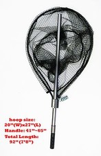 KUFA SPORTS FC7052 Retractable Aluminum Landing Net Rubberized Mesh (FC7052) picture
