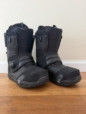 BURTON Ion Step On Snowboard Boots Men's 12 Black BOA Speed Zone Excellent STEEZ picture