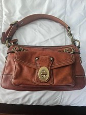RARE Vtg COACH 65th Anniversary Legacy Leigh Whiskey Leather Shoulder Bag 11127 picture