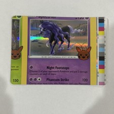 Pokemon Error Spectrier Holo Trick Or Trade Set NFC (non Factory Cut) - K210 picture