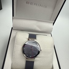 Beauty Bering Women's Watch Classic 10131-909 Lavender Dial Mesh Stainless Steel picture