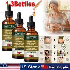 1-3PCS Wild‑Harvested Wormwood Liquid Drops LUMVELLE Herbal Gut Detox Supplement picture