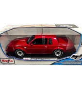 Maisto Buick Grand National 1987 1:18 Diecast Car Red Special Edition Boxed picture