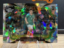 2025-26 Select Road to FIFA World Cup Gilberto Mora Field Level RC Silver Ice picture