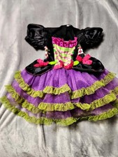 Colorful Fairy Witch Costume Dress Size XS picture