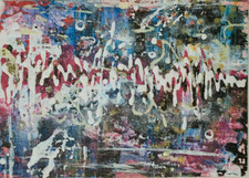 2-PACK Original Abstract ACEOs by Brit Paul Wilkinson 