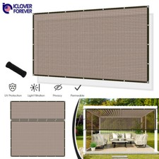 90% Sun Shade Cloth with Grommets Pergola Canopy Cover Patio Mesh Tarp Screens picture