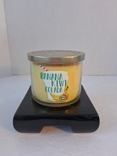 Bath & Body Works BANANA KIWI COLADA 3 Wick Test Candle 