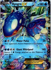 Pokémon TCG: Kyogre Ex Primal Clash 54/160 Holo HP picture