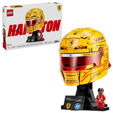 LEGO Editions Scuderia Ferrari HP Lewis Hamilton Helmet Building Set, 884 picture