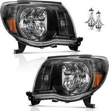 2005-2011 Toyota Tacoma Headlight Assembly Replacement Black Housing – Compatibl picture