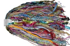 100 Yards Multi Fiber for Embellishments Assorted Novelty Yarn for Card Making picture