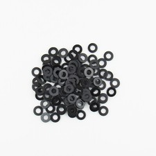 100 PCS NEW Drum Tension Rod Nylon Washers BLACK (100PCS/PACK) picture