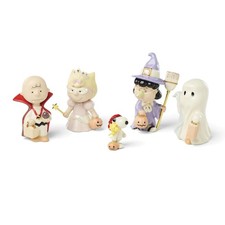 Lenox Peanuts Tricks & Treats 5 Piece Figurine Set Halloween Charlie 2026 picture