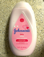 JOHNSON'S Baby Lotion Hypoallergenic Paraben-Free 13.6 fl oz - 2 Pack . NEW  picture