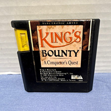 Electronic Arts King's Bounty: A Conqueror's Quest Sega Genesis 1991 Cartridge picture