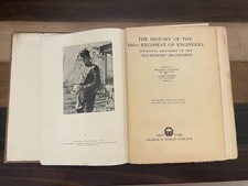 Rare 1919 History of 105th Regiment Engineers Old Hickory WWI Book + Documents picture