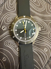 Sept. 2026 Sinn 105 St Sa Automatic Black Dial Day/Date Diver Rubber Strap Box picture