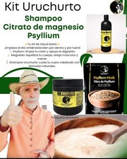 KIT URUCHURTO  3 PIECES PSYLLIUM HUSK,SHAMPOO,CITRATO DE MAGNECIO picture