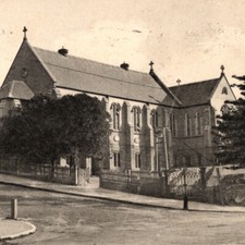 Vintage 1914 St Mary's Church Newcastle Postcard United Kingdom Saint Mary picture