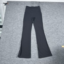 Lululemon Pants Womens 6 Black High Rise Flared Groove Yoga Leggings Athletic picture