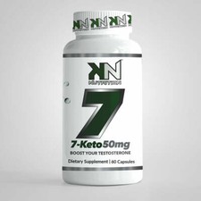 KN Nutrition 7 Keto 50mg 60 Caps Stimulant-Free Weight Loss & Stress Support picture