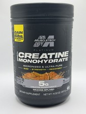 Muscletech, Essential Series, Platinum 100% Creatine, Orange Spalsh, 14.02 oz picture