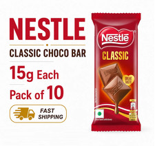 Nestle Classic Choco Bar | 15g Pack of 10 Rich Creamy Milk Treat |  picture