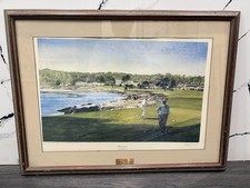 Kenneth Reed Signed Limited Golf Art Lithograph 377/950 picture