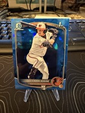Topps 2025 Bowman Chrome Draft Sapphire Caden Bodine Orioles 1st Bowman BDC-63 picture