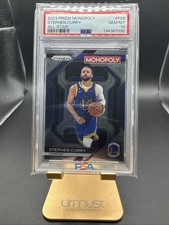 STEPHEN CURRY PERFECT PSA 10 PANINI PRIZM MONOPOLY ALL-STAR GEM MINT 10 WARRIORS picture