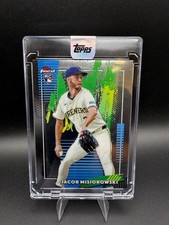 Jacob Misiorowski RARE TOPPS FINEST INVESTMENT ROOKIE CARD Brewers SP RC picture