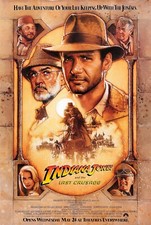 1989 Indiana Jones And The Last Crusade Movie Poster 11X17 Harrison Ford 🗡🍿 picture